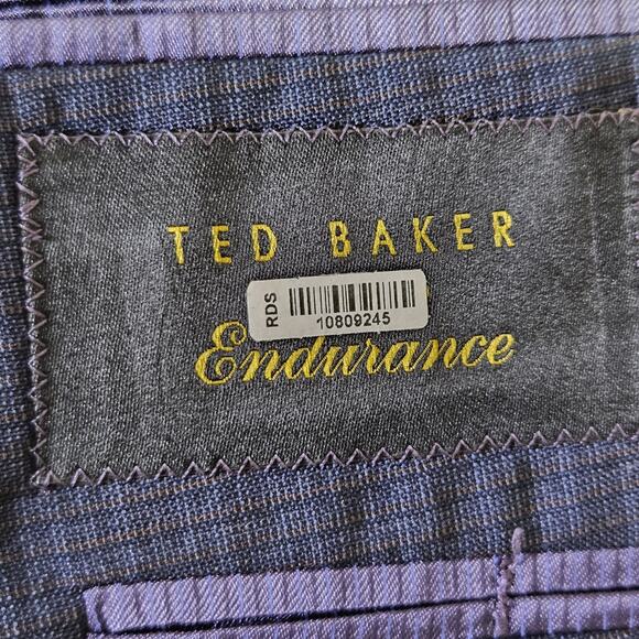 Ted Baker Endurance Blazer Mens 38L Jones CT Suit Jacket Sport Coat Micro Check - Picture 10 of 16